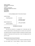 State v. Boltz Appellant's Brief Dckt. 43399