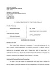 State v. Carter Appellant's Brief Dckt. 43524