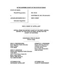 State v. Holt Appellant's Reply Brief Dckt. 44125