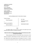 State v. Roberts Respondent's Brief Dckt. 44356