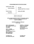 Jones v. State Appellant's Brief Dckt. 44529