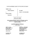 Cole v. State Appellant's Brief Dckt. 44952