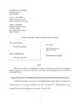 State v. Hornbeck Respondent's Brief Dckt. 45230