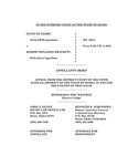 State v. Brackett Appellant's Brief Dckt. 45071
