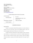 State v. Dickson Appellant's Brief Dckt. 45176