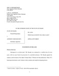 State v. Boundy Appellant's Brief Dckt. 45261
