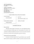 State v. Anderson Appellant's Brief Dckt. 45325