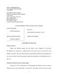 State v. Mattocks Appellant's Brief Dckt. 45572