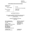 Mendenhall v. State Appellant's Reply Brief Dckt. 45526