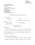 State v. Volle Appellant's Brief Dckt. 45740