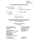Farrow v. State Appellant's Brief Dckt. 45753