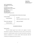 State v. Fairbanks Appellant's Brief Dckt. 45787
