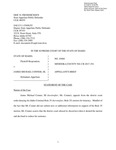 State v. Conner Appellant's Brief Dckt. 45868