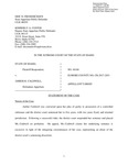 State v. Caldwell Appellant's Brief Dckt. 46166