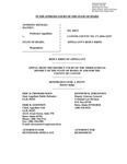 Matney v. State Appellant's Reply Brief Dckt. 45672