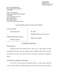 State v. Taylor Appellant's Brief Dckt. 46059
