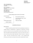 State v. Swayze Appellant's Brief Dckt. 46208
