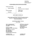 Hunter v. State Appellant's Reply Brief Dckt. 45967