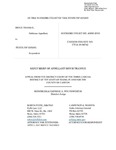 Transue v. State Appellant's Reply Brief Dckt. 46600