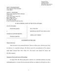 State v. Brown Appellant's Brief Dckt. 47160