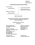 State v. Shunn Appellant's Brief Dckt. 46773