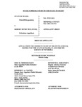 State v. Weliever Appellant's Brief Dckt. 47332