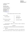 State v. Wasson Respondent's Brief Dckt. 47670
