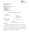 State v. Ricks Appellant's Brief Dckt. 47824