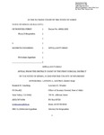State v. Sandberg Appellant's Brief Dckt. 48082