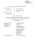 State v. Sandberg Appellant's Reply Brief Dckt. 48082