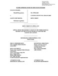 State v. Brock Appellant's Reply Brief Dckt. 47904