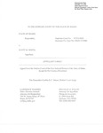 State v. Scott McDaniel White Appellant's Brief Dckt. 47976