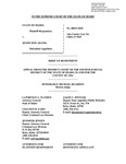 State of Idaho v. Jessie Don Adams Respondent's Brief Dckt. 48023