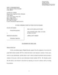 State v. Karadza Appellant's Brief Dckt. 48178