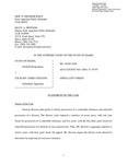 State v. Stevens Appellant's Brief Dckt. 48399