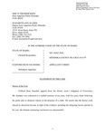 State v. Saunders Appellant's Brief Dckt. 48465