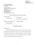 State v. Bergesen Appellant's Brief Dckt. 48533