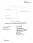Chambers v. Idaho Board of Pharmacy and Agency Appellant's Reply Brief Dckt. 48657